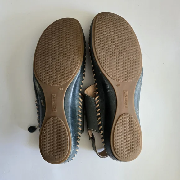 Women's Pikolinos Puerto Vallarta Sandal 655-0695 Color: Petrol Leather Size 40